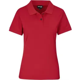 Ladies Virtue Golf Shirt Red